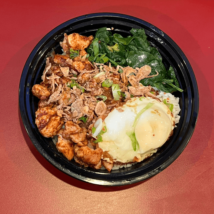Beary Hot Chicken Rice Bowl 