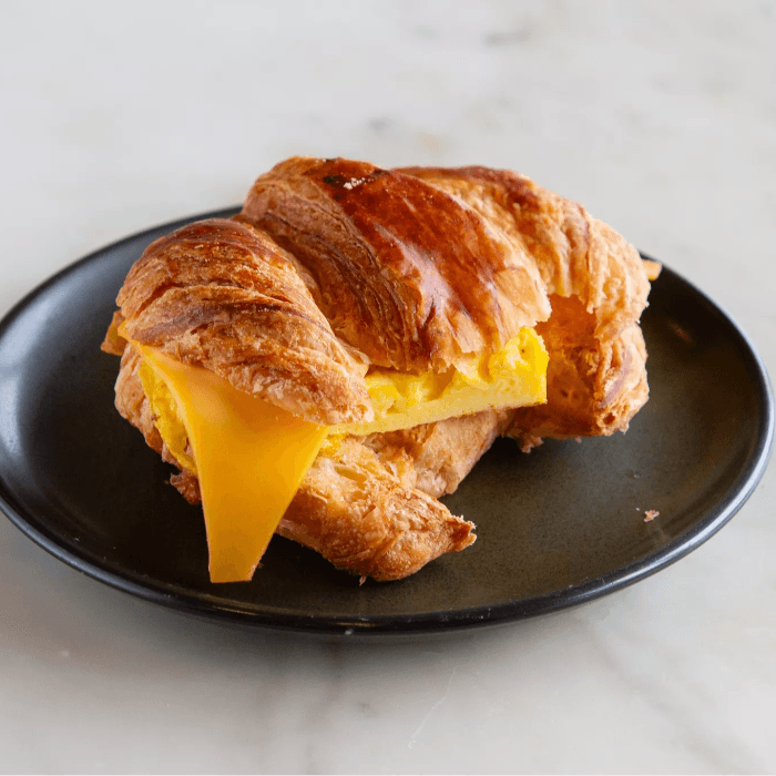 Ham Egg & Cheese Sandwich.