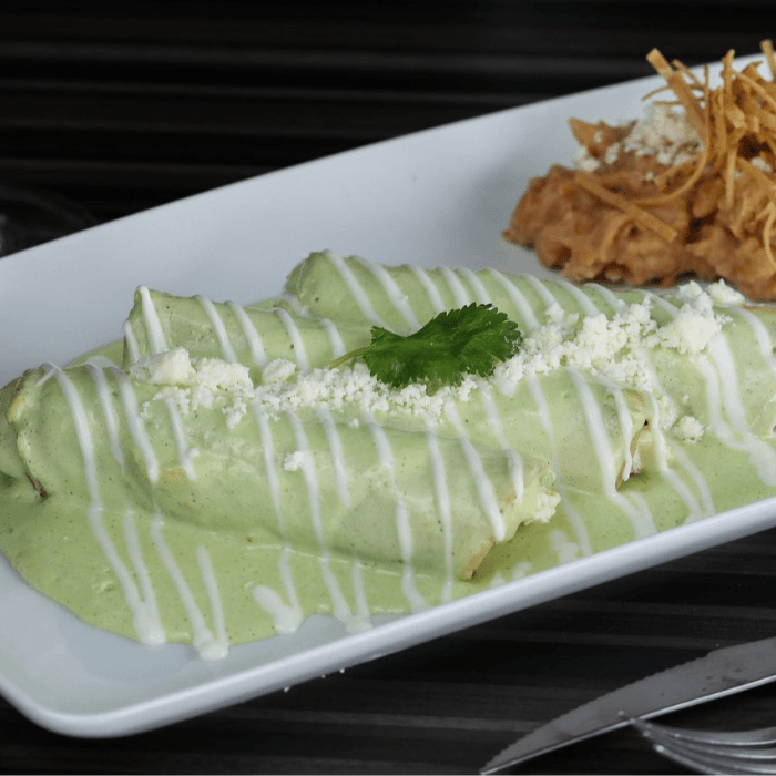 Enchiladas De Cilantro