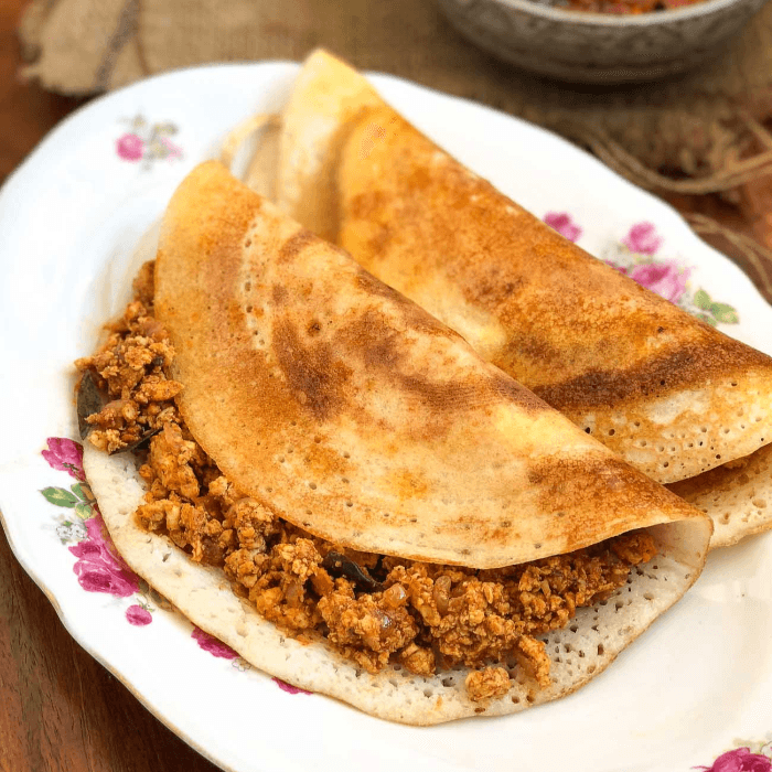 Kheema Dosa