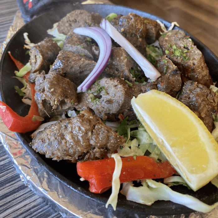 Lamb Shish Kabob Tandoori.