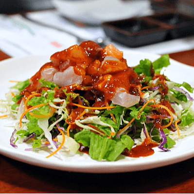 Spicy Sashimi Salad