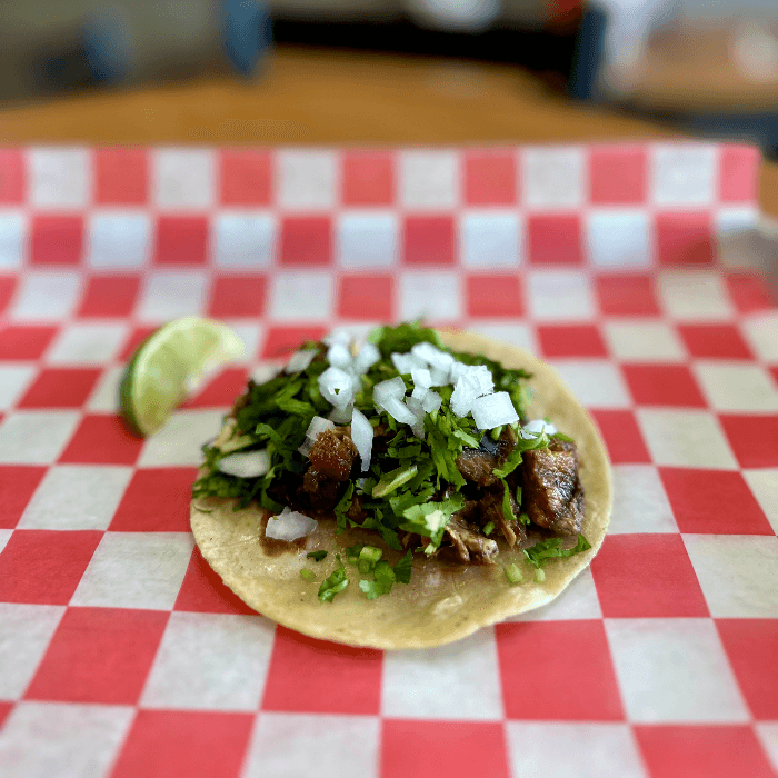 Lengua Taco - 3 Toppings