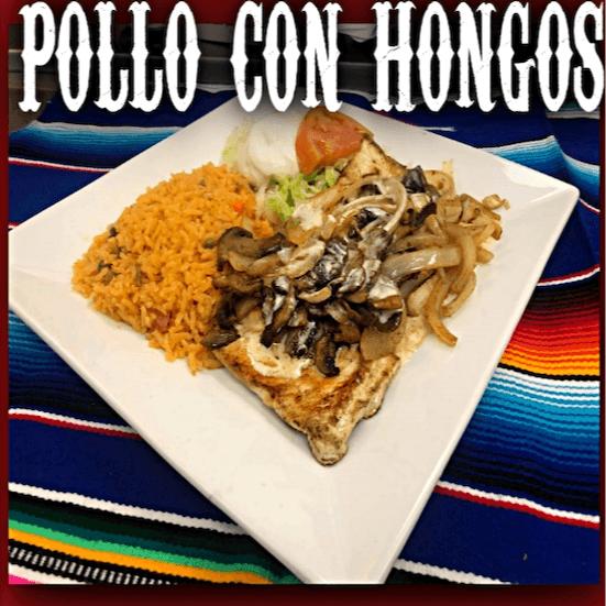 Pollo Con Hongos