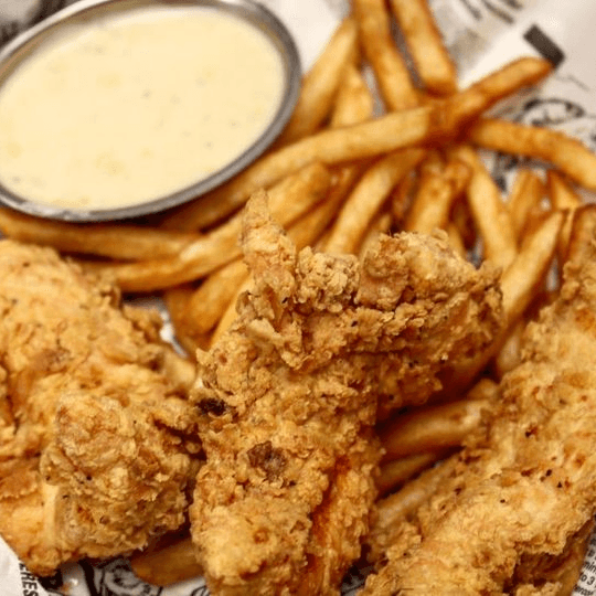 Kids Chicken Strips with Fries