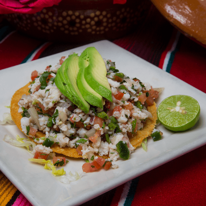 Tostada De Ceviche