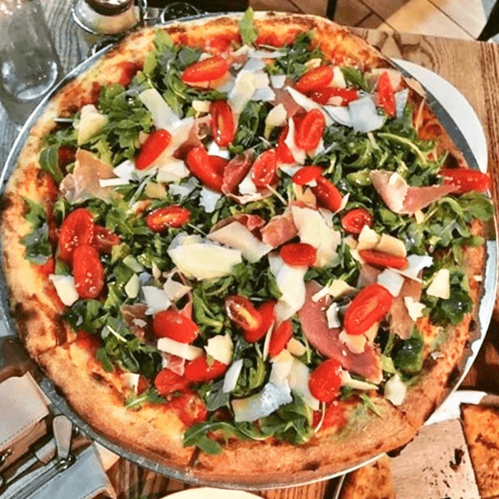 Arugula Pie.