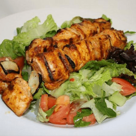 Chicken Kabob Salad