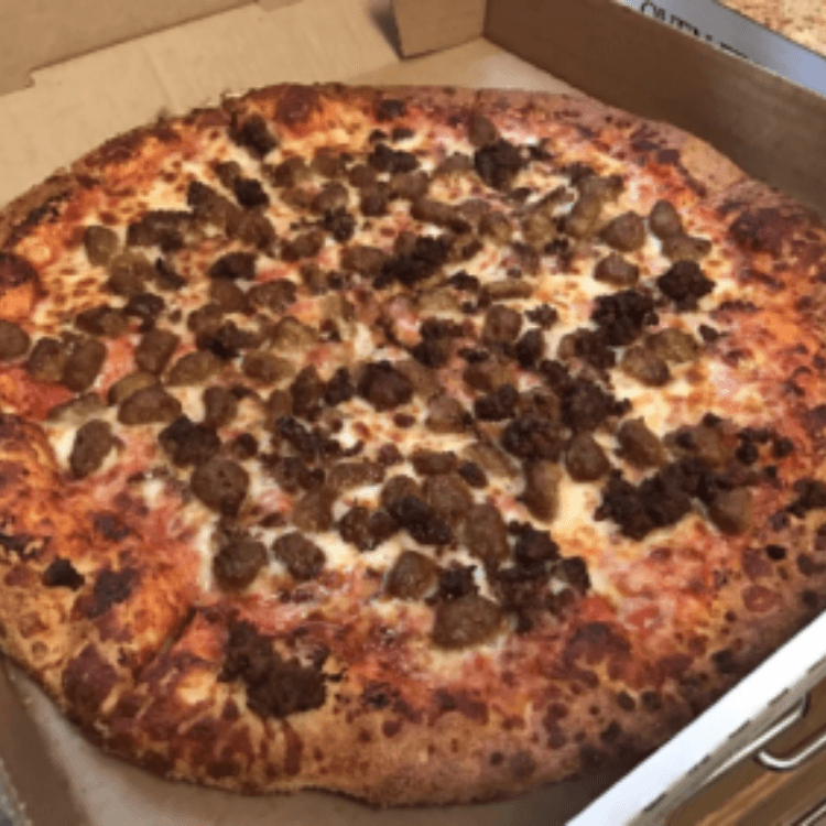 Meat lovers pizza.