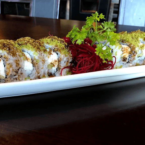 Shrimp Crunch Roll.