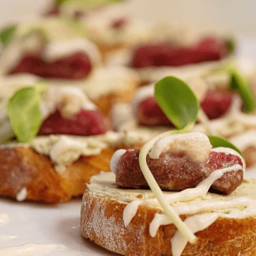 Beef Bruschetta