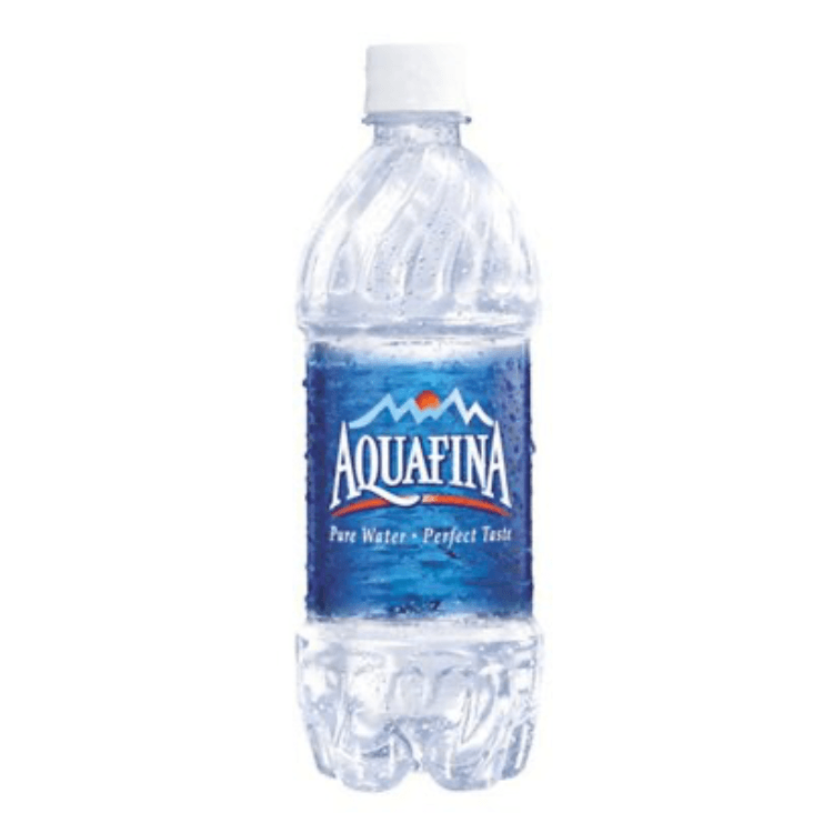 Aquafina Bottled Water.