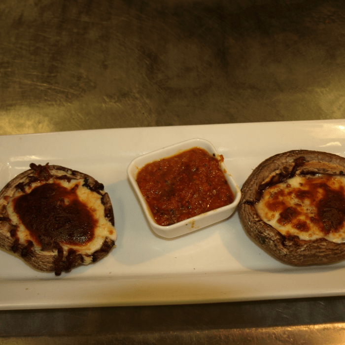 Pepperoni Stuffed Mushroom Caps