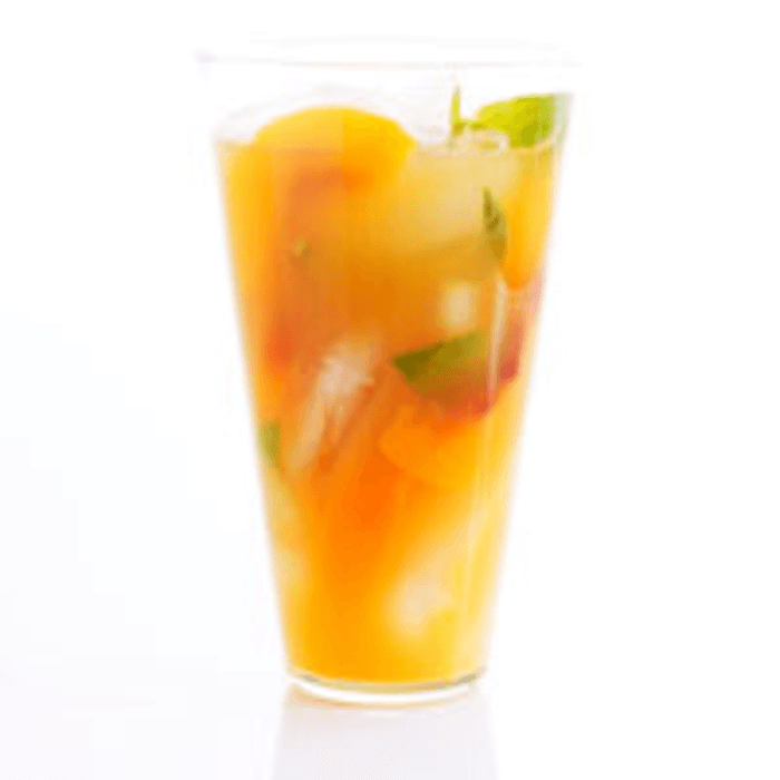 Peach Cantaloup Iced Tea