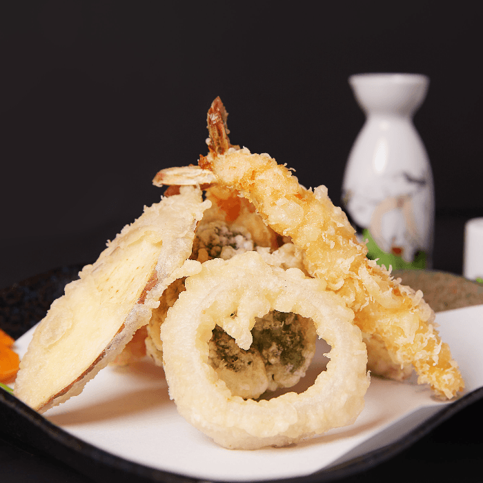 Shrimp Tempura Appetizer.