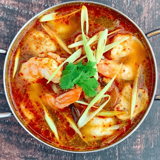 Tom-yum Soup.
