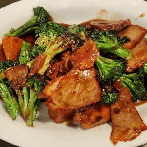 BBQ Pork with Broccoli