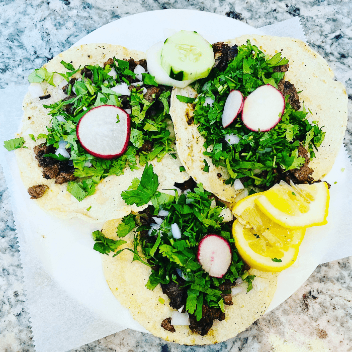 Spicy Chicken (Tinga) Tacos