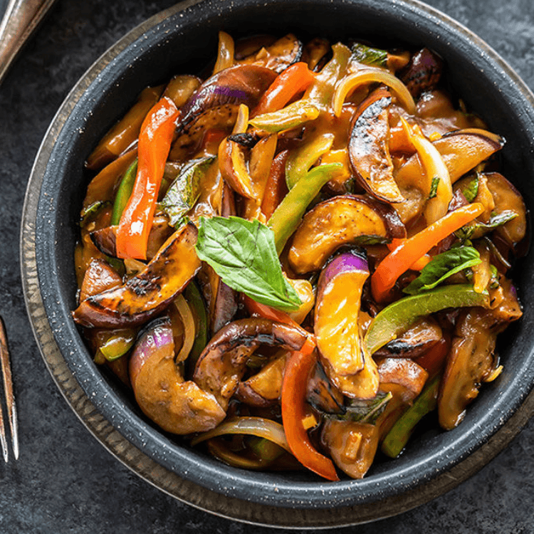 11. Basil Eggplant