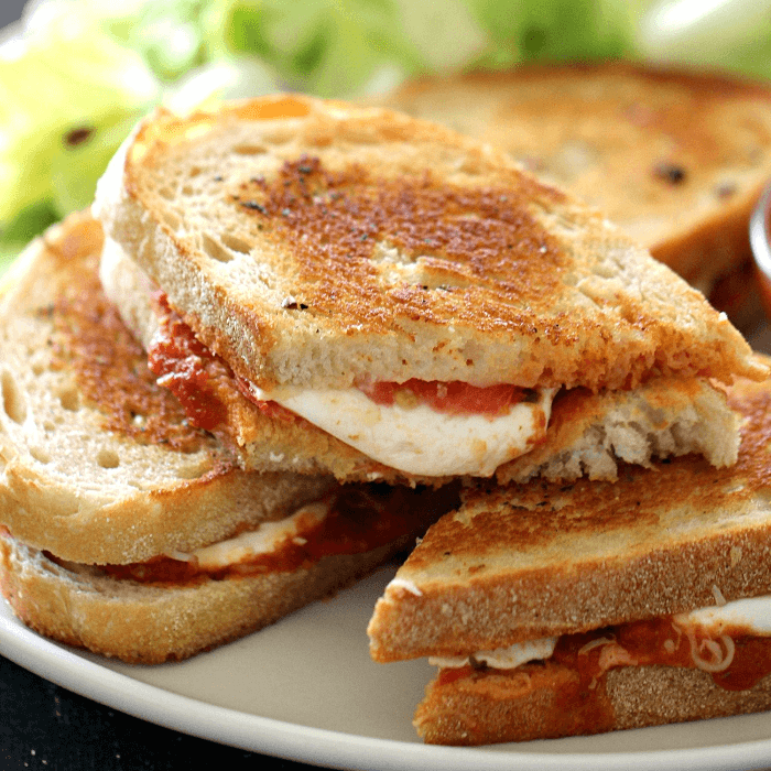 Grilled Chicken with Pepperoni & Salami Sandwich