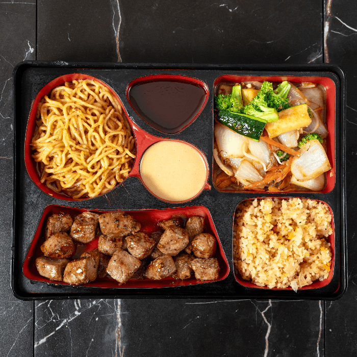 Steak Hibachi Bento.