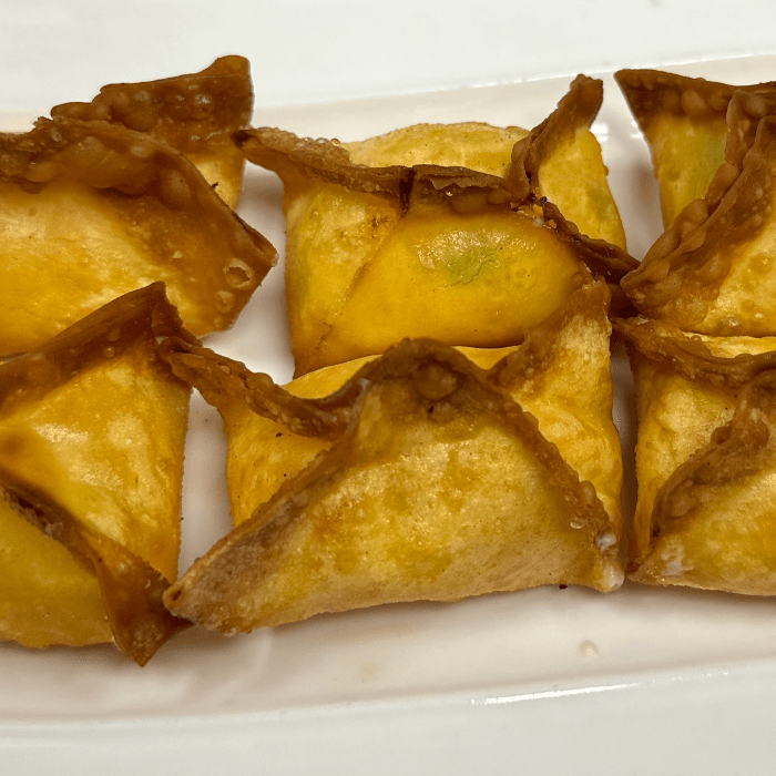 Crab Rangoons.