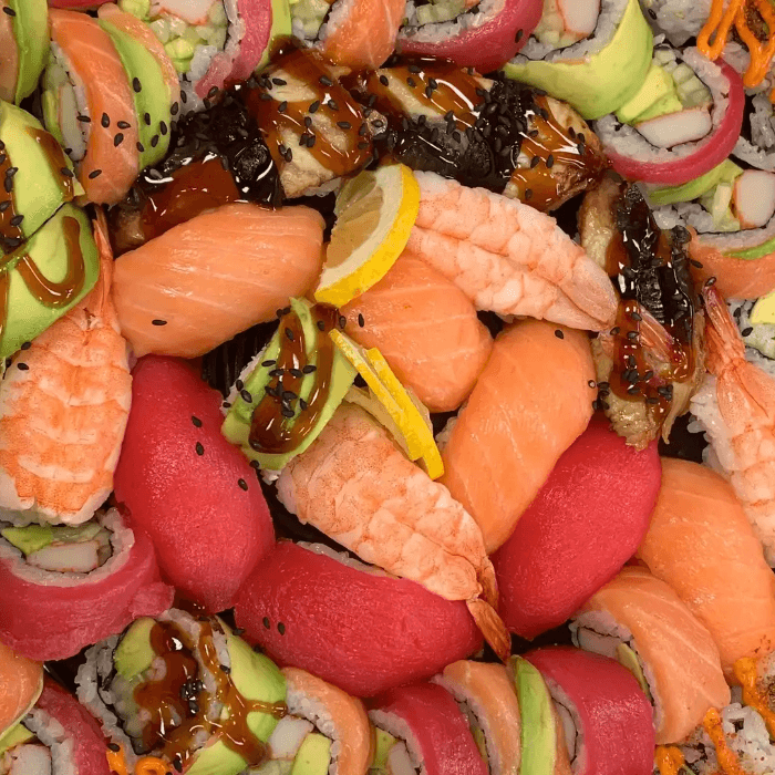 Blue Lagoon Platter.