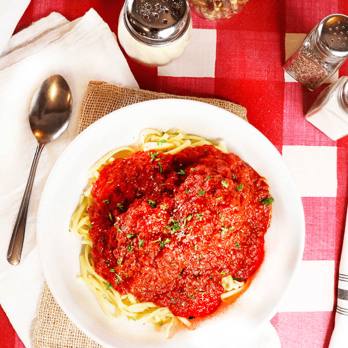 Meatballs Pasta