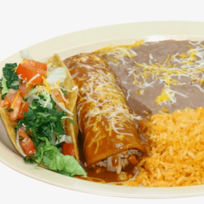 Taco and Enchilada