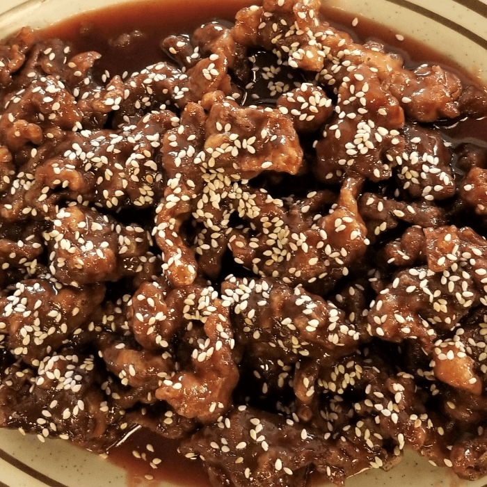 Sesame Beef (QT).