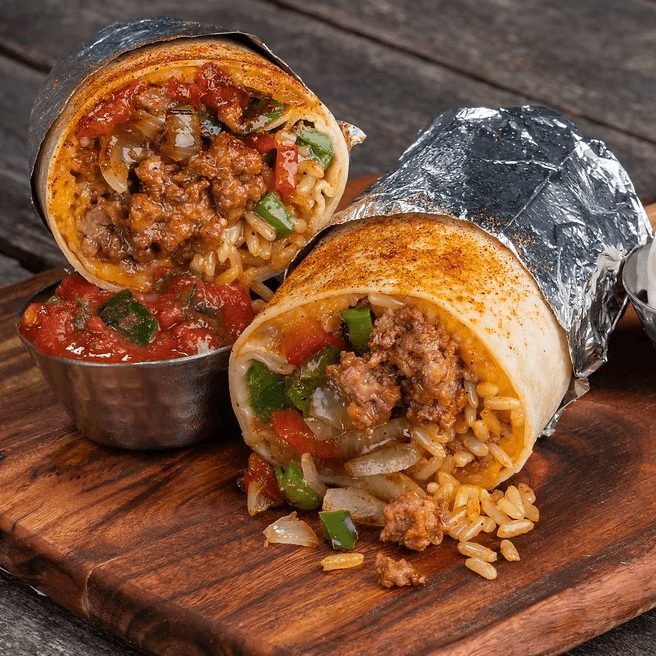 Fajita Burrito.