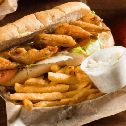 Fried Shrimp Sandwich