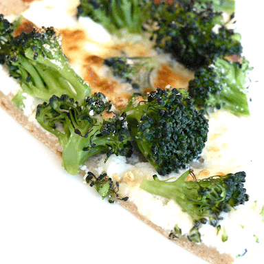 White Slice with Broccoli