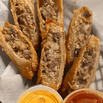 Cheese Steak Eggrolls