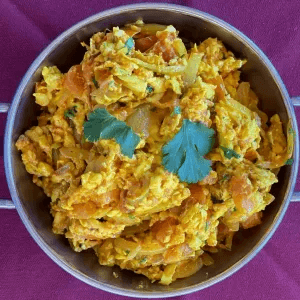 Paneer Bhurji.