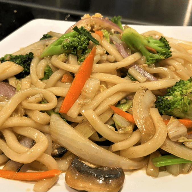 Veggie Yaki Udon.