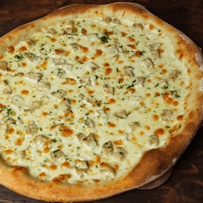 Chicken Alfredo - 14" Large.