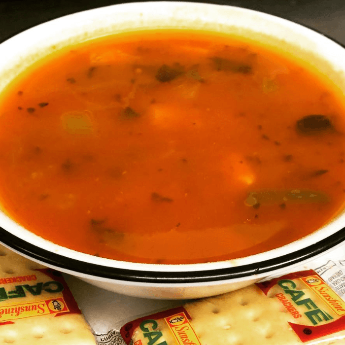 Delicious Soup Selections at Our Italian Pizzeria