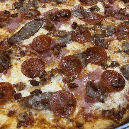 Meat Lovers Pizza.