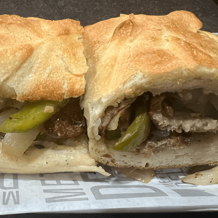 Sausage, Peppers and Onion Sandwich
