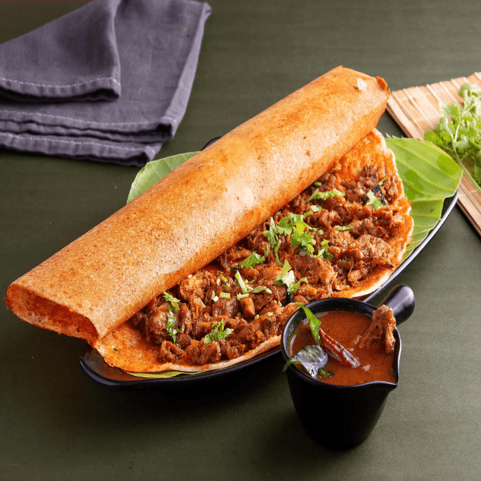 Dosa with Mutton