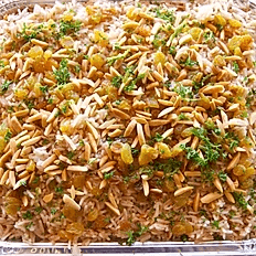 Basmati Rice w/ Almonds & Raisins