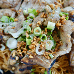 Grilled Pork Egg Noodles