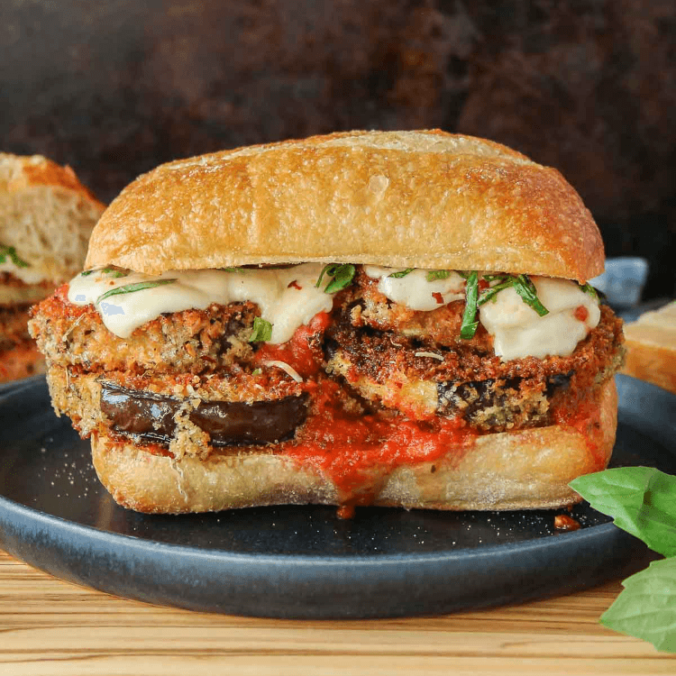 Eggplant Parmigiana Sub (Small 8")