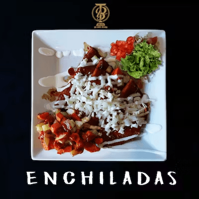 "Get Your Own" 4 Enchiladas.