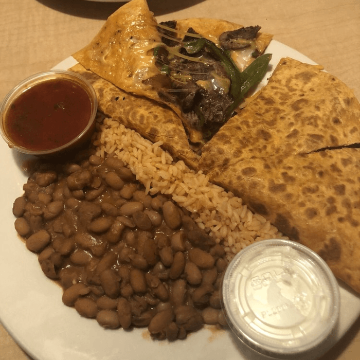 Steak Quesadilla.