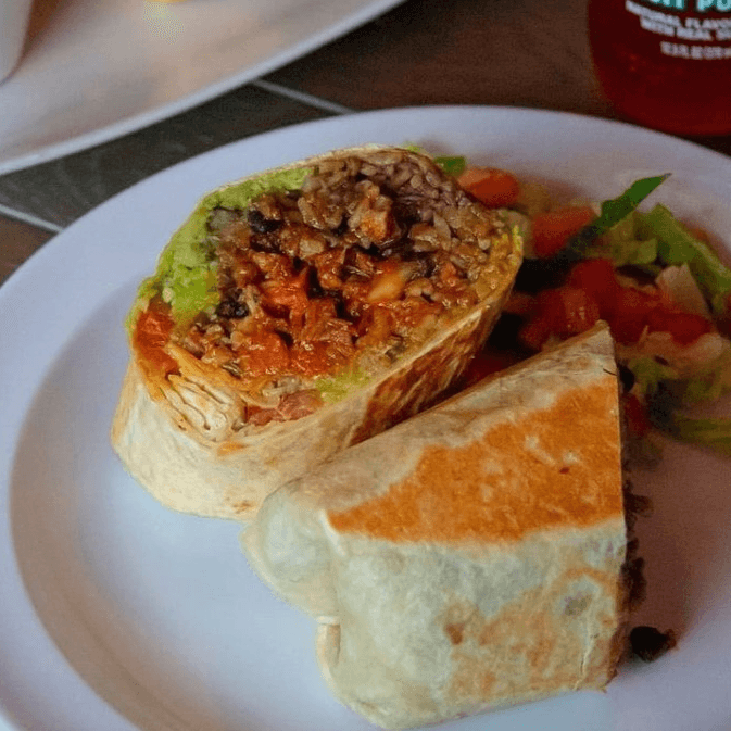 Al Pastor Burrito.