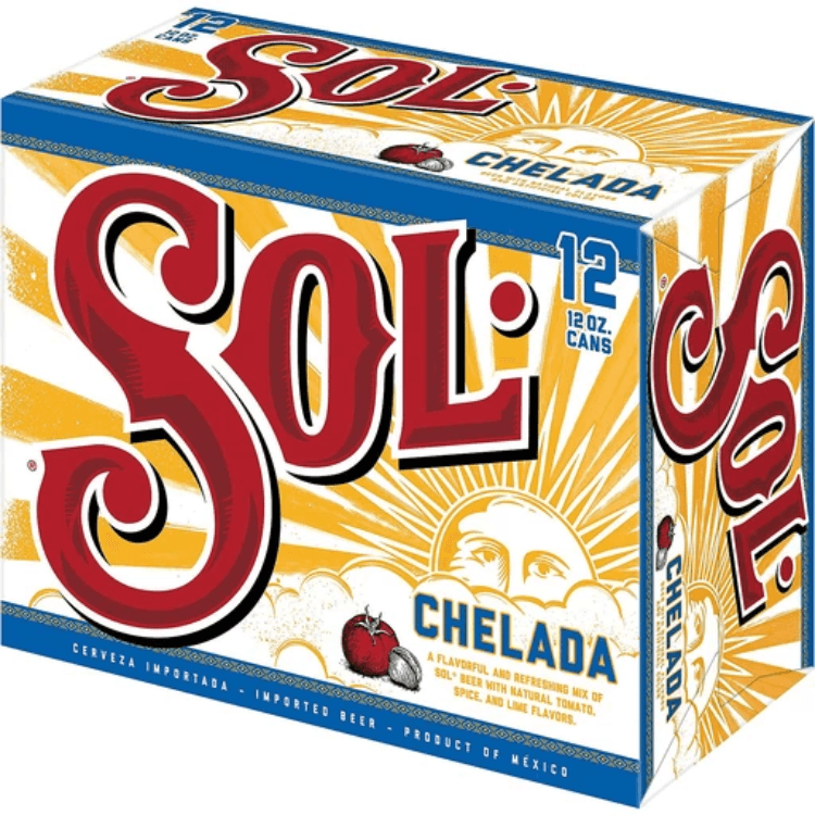 Sol Chelada Cocktail Can (12 Oz X 12 Ct)