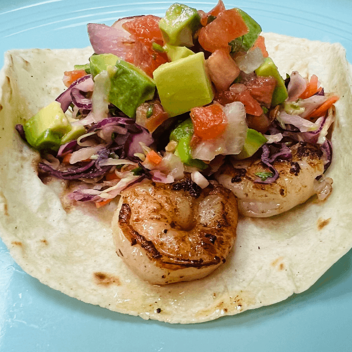 Tacos Shrimp.