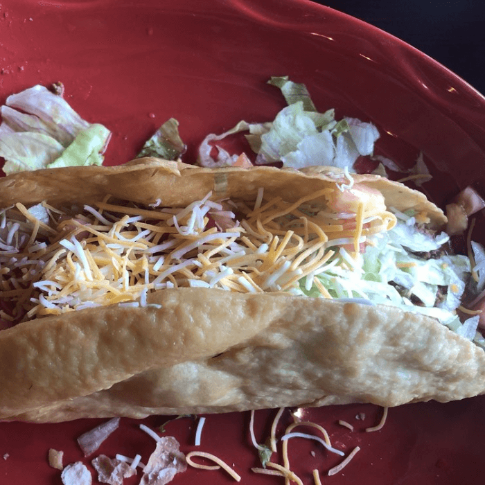 Traditional "Taco Salad".